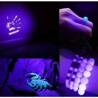 ไฟฉายยูวี 9,21Led 395nm อบน้ำยาเรซิ่นUV อบเล็บ ส่องธนบัตร คราบล่าสัตว์ต่างๆ พกพา มีถ่านAAAขาย