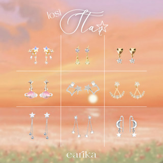 earika.earrings - lost star collection ต่างหูห้อยก้านเงินแท้…