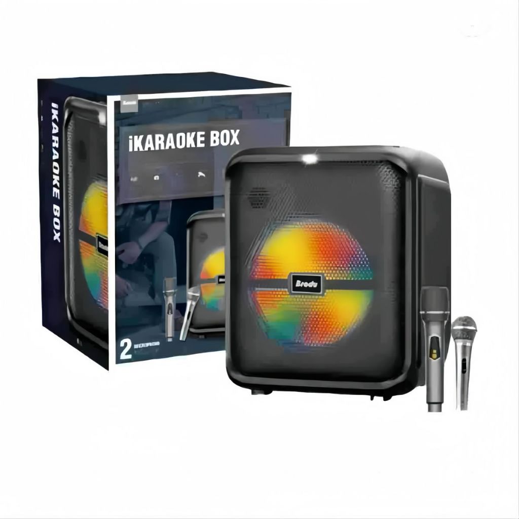 ลำโพงบลูทูธรุ่น BTS-1740 ดอกลำโพงขนาด 8 นิ้ว เสียงดี (แถมฟรี ไมค์สาย+ไมค์ลอย) Speaker