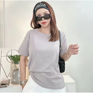 (012ก) พร้อมส่ง*ป้ายDeezyy เสื้อยืดผ้ายูนิโคแขนสั้น Basic ขยายไซร์ใส่สบาย