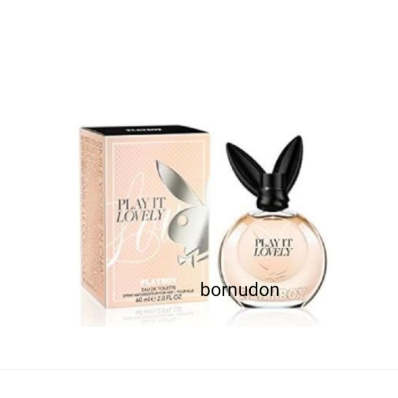 น้ำหอม Playboy Play It lovely RARE EDT 60ml spray new in box