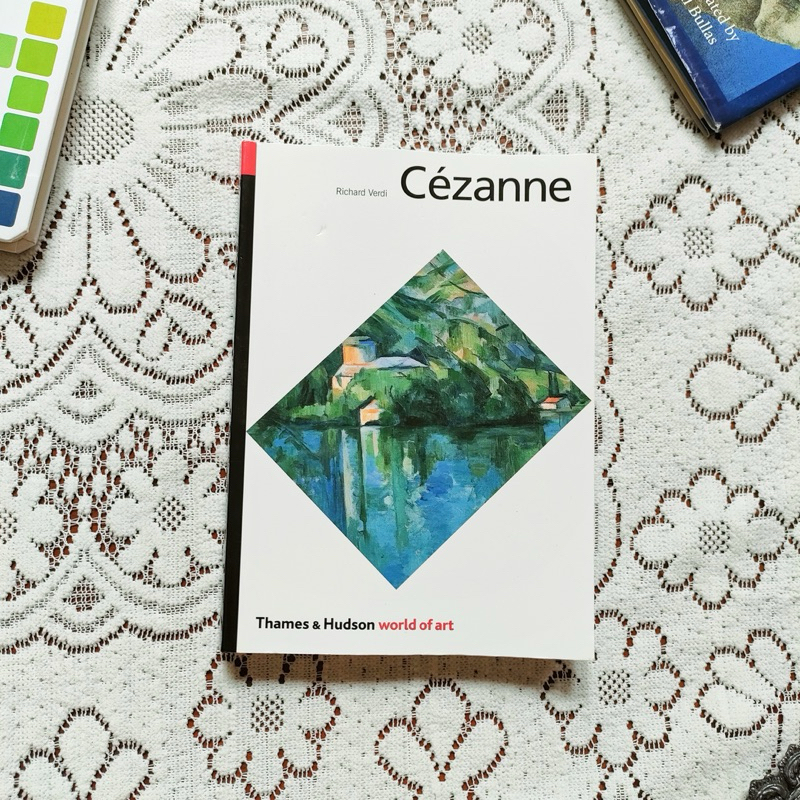 หนังสือศิลปะภาษาอังกฤษ Cezanne ปกอ่อน ขนาดกลาง เล่มหนา กระดาษอาร์ตมัน ภาพสีและขาวดำ