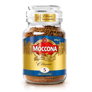 กาแฟ MOCCONA Classic Decaffeinated Freeze Dried Instant Coffee 100g มอคโคน่า คลาสสิค ดีคาฟีเนตเตท กาแฟฟรีซดราย