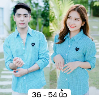 takayay brand เสื้อเชิ๊ต สก๊อตเล็กใจดำ **เช็คขนาดจากตางรางไซซ์ของทางร้านเท่านั้น** เสื้อเชิ้ตลายสก๊อต ผ้าคอตตอนทวิล