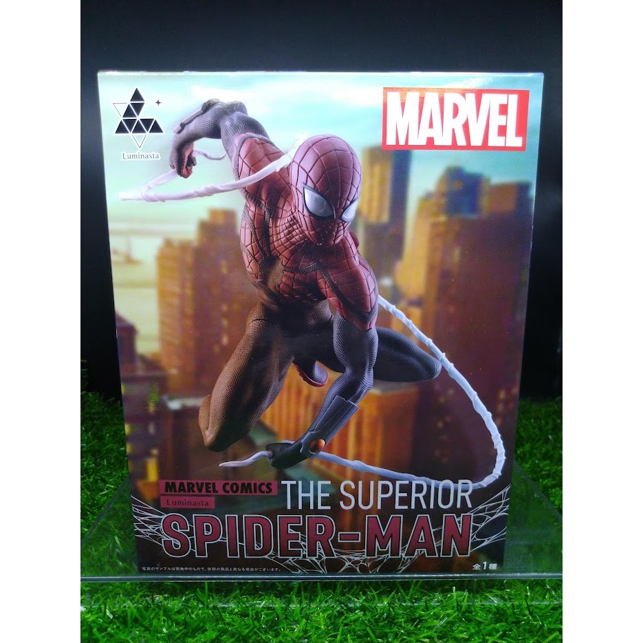 (ของแท้ หายาก) ซุปเปอร์ริเออร์ สไปเดอร์-แมน The Superior Spider-Man - Marvel Comics Sega Luminasta Figure