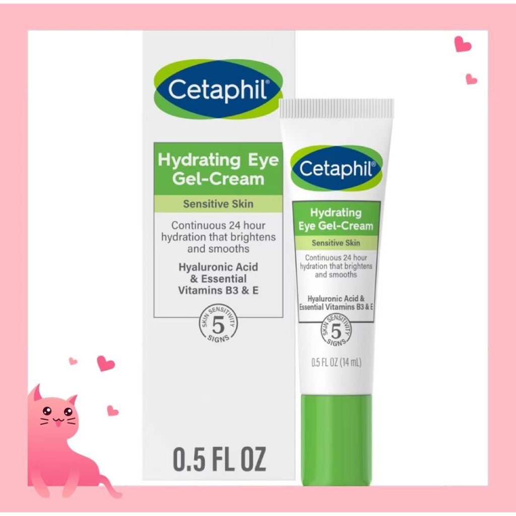 Cetaphil Hydrating Eye Gel-Cream With Hyaluronic Acid 14ml