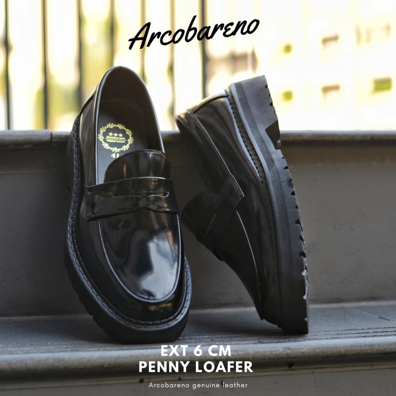 509 EXT 6 cm Penny Loafer Piano Black