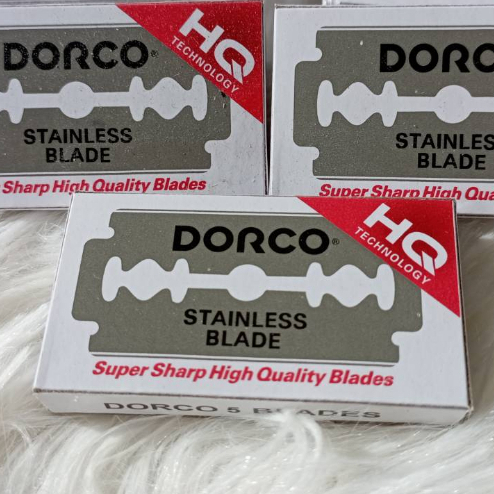 DORCO ใบมีดโกน ดอร์โก้ 2คม 1 กล่องเล็ก บรรจุ 5ใบ (แบบอย่างดี) พร้อมส่งอยู่ไทย