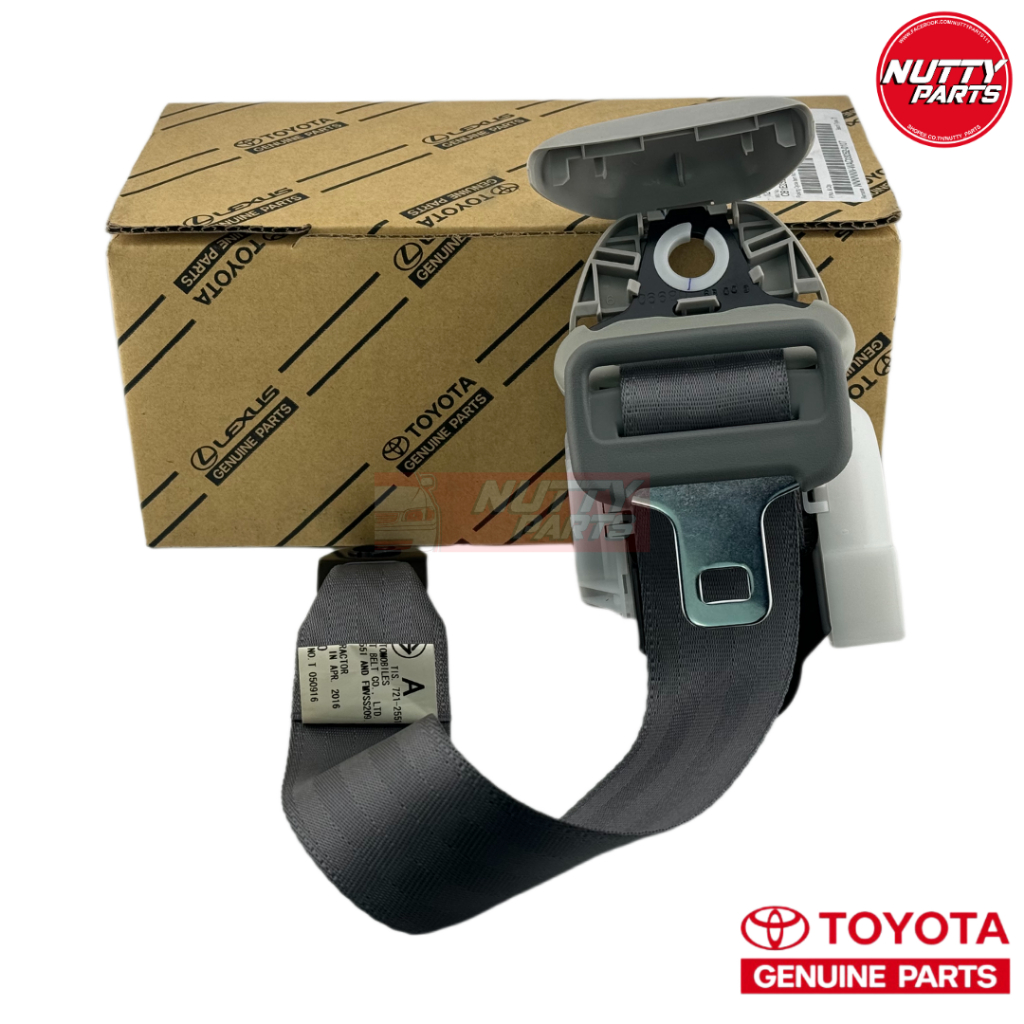 อะไหล่แท้ เข็มขัดนิรภัย TOYOTA HIACE COMMUTER KDH200 ปี 05-19 เซฟตี้เบลท์ รถตู้ คอมมูเตอร์ ไฮเอช