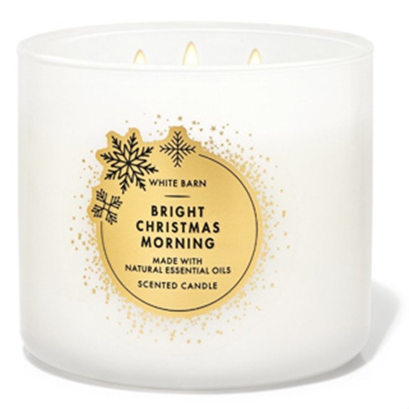 ✅เทียน  Bath &amp; Body Works เทียนหอม กลิ่น Bright Christmas Morning