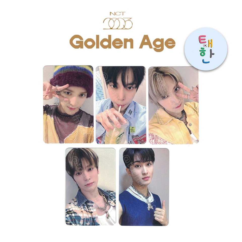 ✅พร้อมส่ง [NCT] การ์ดอีเว้นท์ GOLDEN AGE [NCT PHOTOCARD]