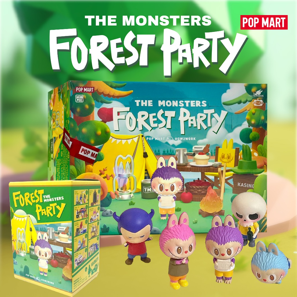 พร้อมส่งจากไทยTH The Monster Labubu Forest Party ของแท้100% By Popmart