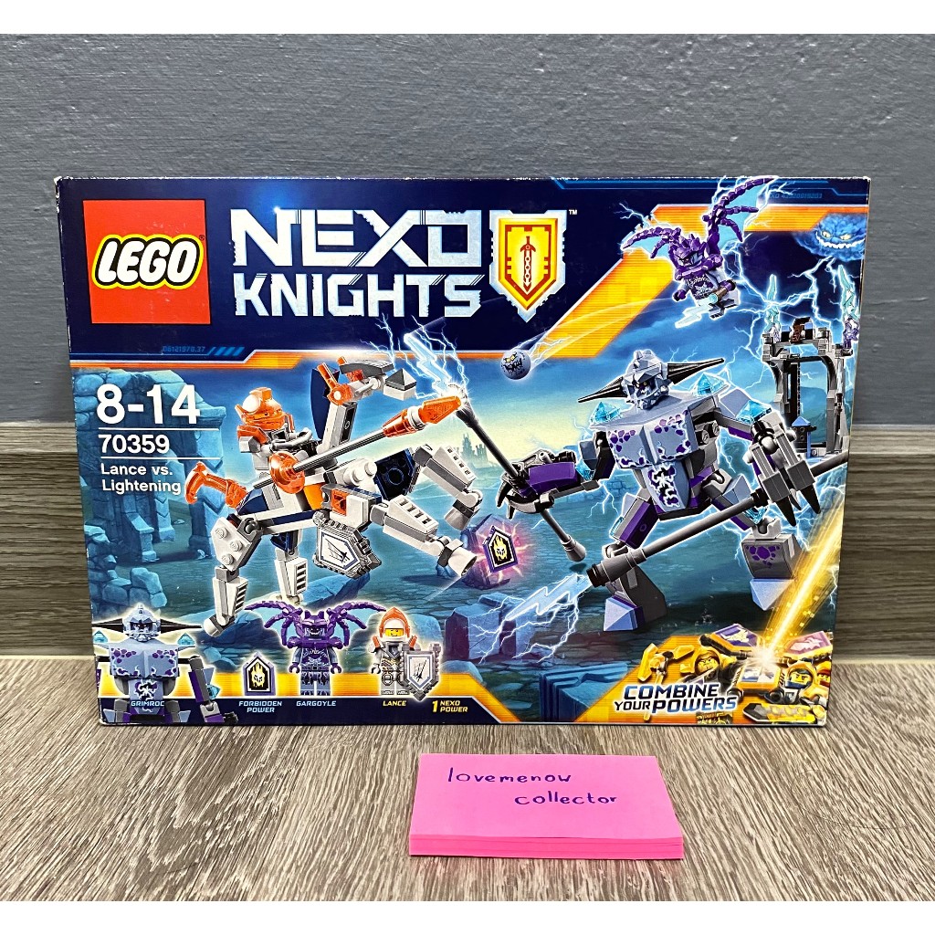 LEGO NEXO Knights 70359 - Lance vs. Lightning - (มีสินค้าพร้อมส่ง) มือ1-แท้ลิขสิทธิ์