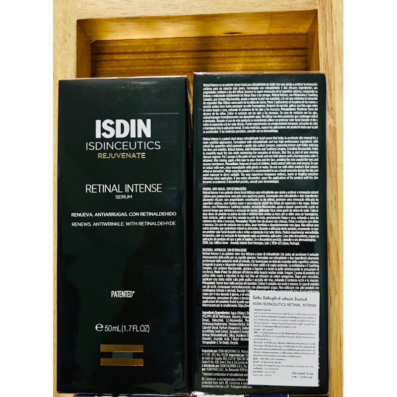 (exp.01/2027) ฉลากไทย ISDINCEUTICS RETINAL INTENSE SERUM 50ml.
