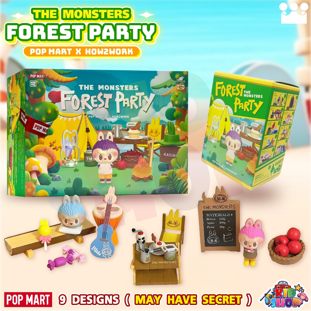 พร้อมส่งจากไทยTH The Monster Labubu Forest Party ของแท้100% By Popmart