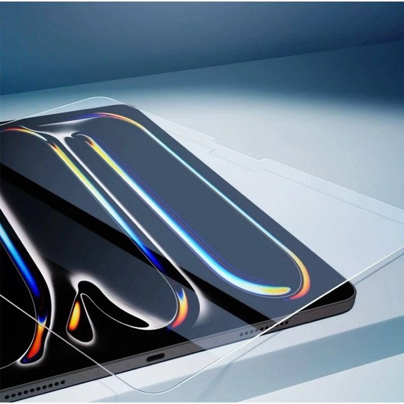 ฟิล์มกระจกกันรอยเต็มหน้าจอ iPad Air 6 11นิ้ว/13นิ้ว / iPad Pro M4 11นิ้ว/13นิ้ว 💫💫