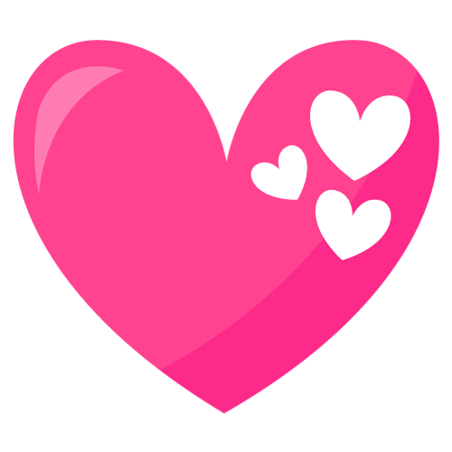 ตัวรีดติดเสื้อหัวใจสีชมพู   สวยๆ FP.01 SET.2 รีดติดง่ายทุกเนื้อผ้า - รูปที่ 4