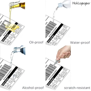 (100*150*500ใบ) กระดาษสติกเกอร์ 4x6 Label Sticker ปริ้นใบปะหน้าพัสดุเหมาะสำหรับขนส่งทั่วไป