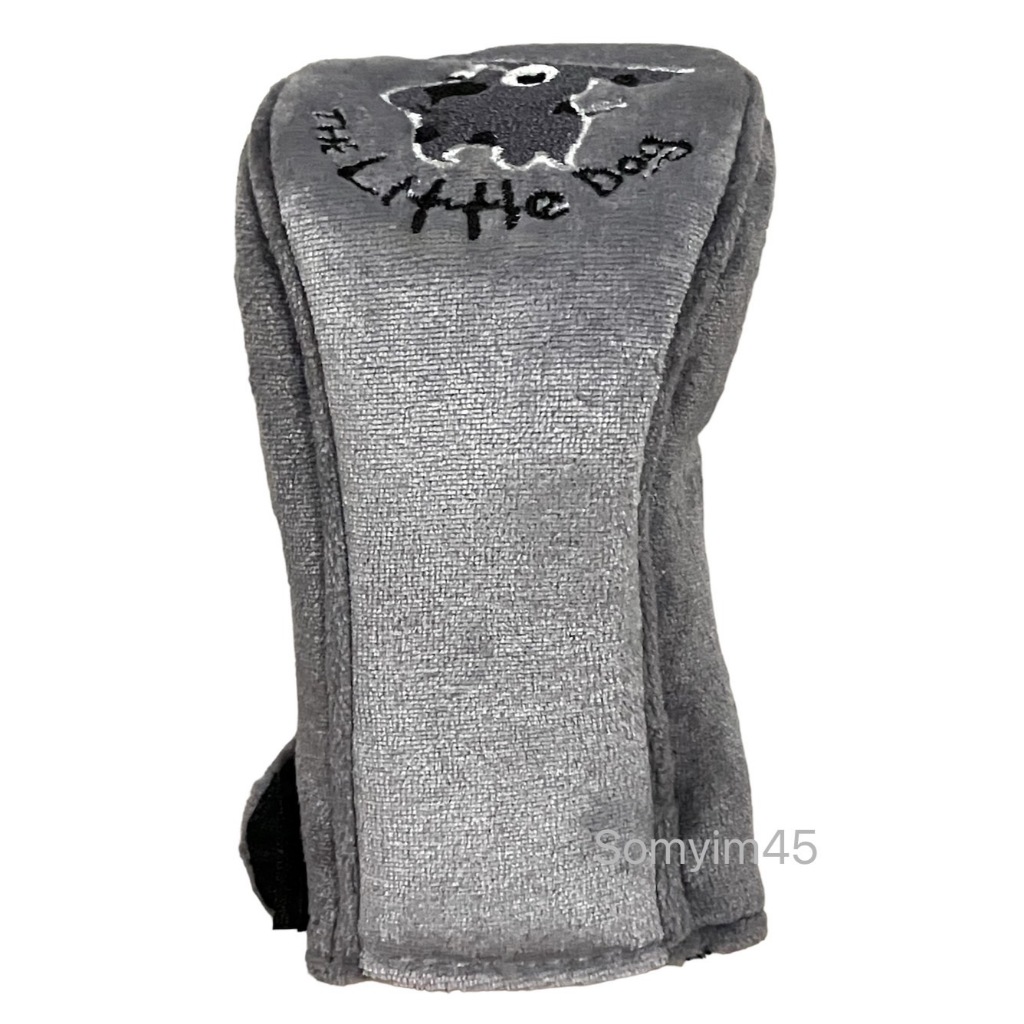 หุ้มเกียร์ออโต้ รุ่นหัวกลมๆ มีปุ่มกดด้านหน้า ลายlittle dogหมาด๊อก#ลิตเติ่ลด๊อก งานแท้ - รูปที่ 3