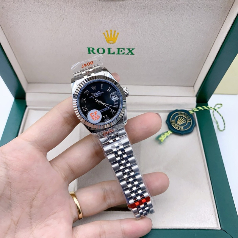 นาฬิกาข้อมือผู้หญิง นาฬิกาแฟชั่น Ro Lex Datejust 31mm.