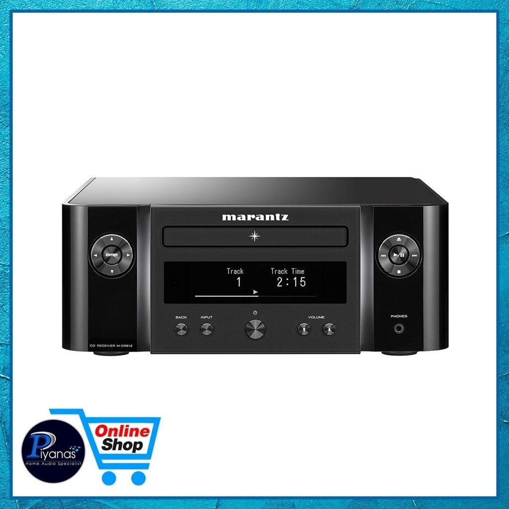 MARANTZ : MCR-612 (BLACK) /piyanas electric/ปิยะนัส อิเล็คทริคส์