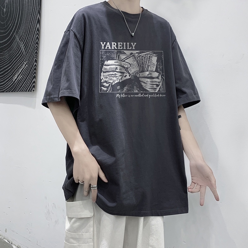 t-shirt เสื้อยืดลายใหม่ ผ้าคอตตอน นุ่ม ใส่สบาย