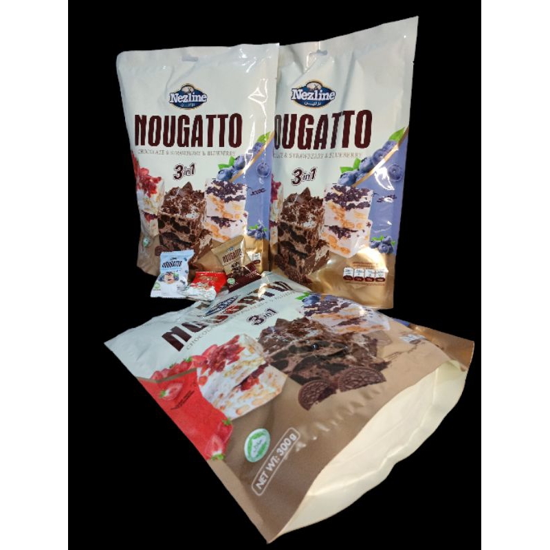 Nougatto[ 3 in 1] (300 กรัม) Nezline Nougatto Nougat Crisp