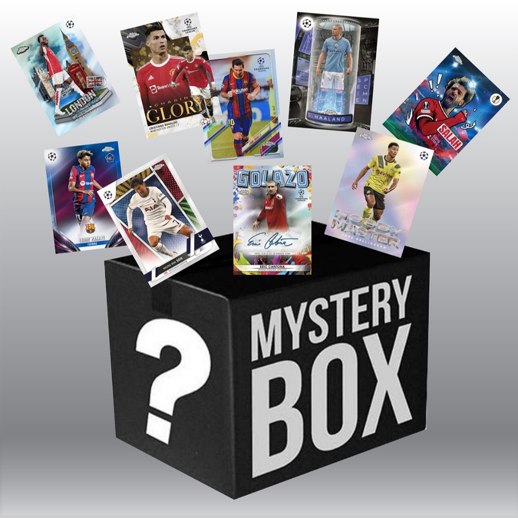 กล่องสุ่ม การ์ด ฟุตบอล Panini+Topps+Futera