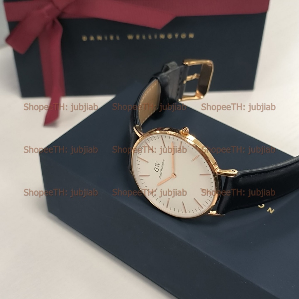 DW Classic Classy Dapper Iconic Petite Quadro Studio 28mm 32mm 36mm 40mm นาฬิกาผู้ชาย นาฬิกาผู้หญิง