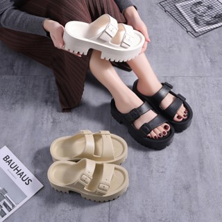 Falase รองเท้าแตะแบบสวมแฟชั่นส้นแบนหน้าฝน ของแท้ 100% รุ่น M…