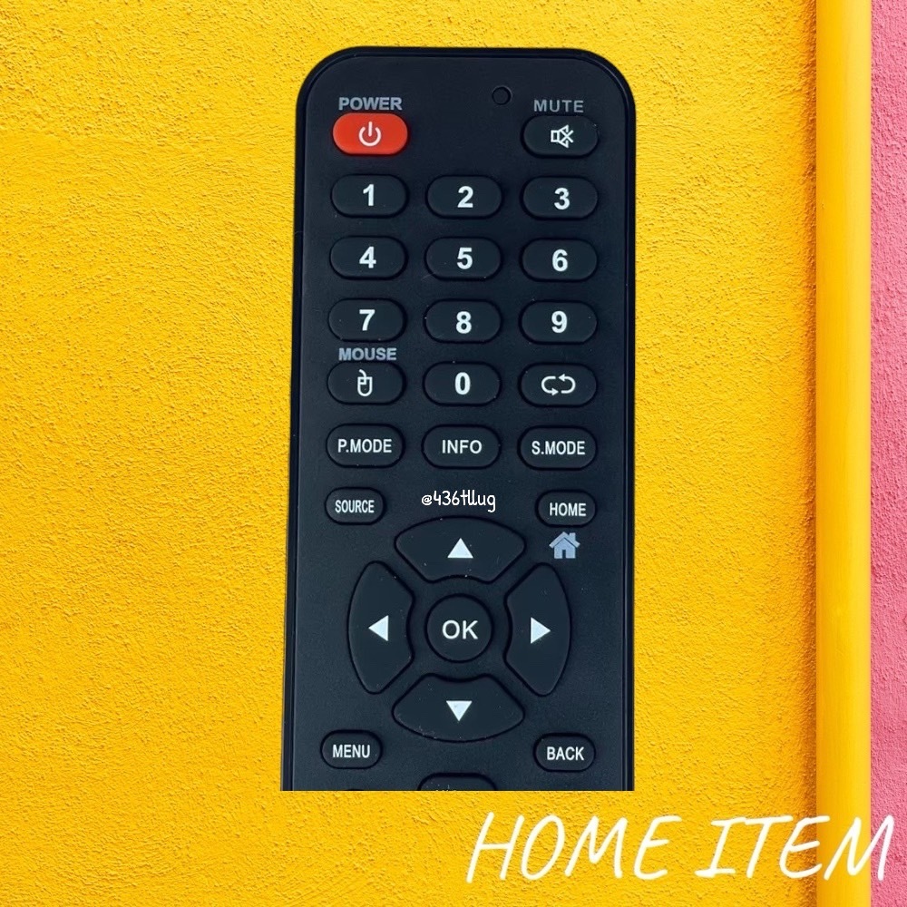 รีโมทรุ่น : แฟมิลี่ Family รหัส RE-04YT สินค้าพร้อมส่ง