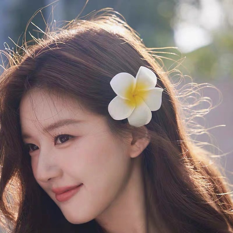 👙beachgirl👙 ในไทย กิ๊บแฟชั่น cute กิ๊บไปทะเล เครื่องประดับ กิ๊บ ดอก #0229 - รูปที่ 6