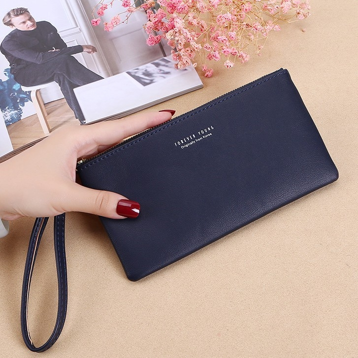 กระเป๋าแฟชั่นยาวของผู้หญิงกระเป๋าโทรศัพท์มือถือ   D8001