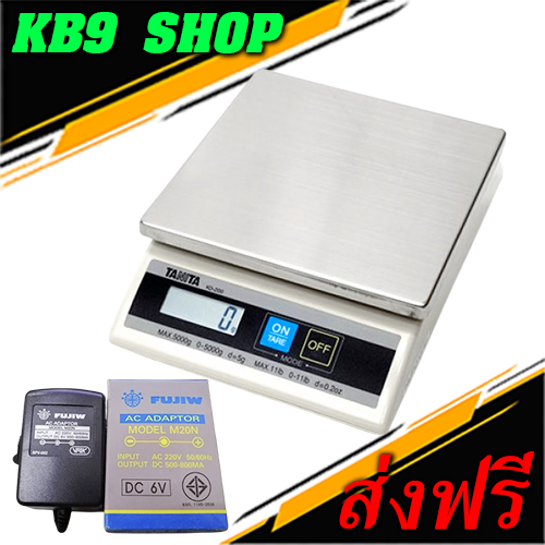 KD-200-500 เครื่องชั่งดิจิตอล Digital Scale รุ่น KD-200-500 ยี่ห้อ TANITA (พร้อม Adaptor)