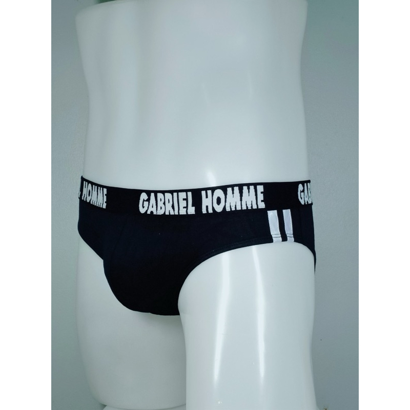 กางเกงชั้นในขอบยางโชว์ชายติดเทปข้าง9712