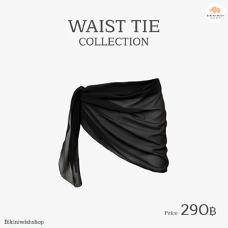 Waist Tie Collection ผ้าผูกเอวคลุมชุดว่ายน้ำ ผ้าชีฟอง สำหรับผู้หญิง