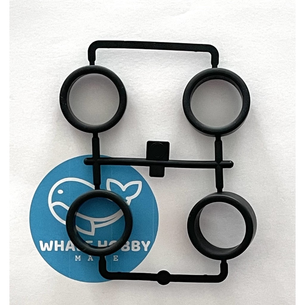 อะไหล่ระเบิดกล่อง TAMIYA TIRES ยางกลาง SUPER HARD สีดำ ไม่มีสกรีน [MACH FRAME] ส