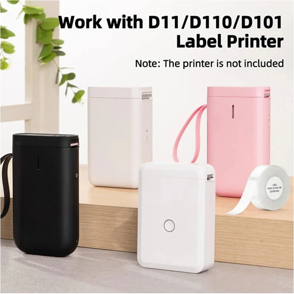 สติกเกอร์ฉลาก Niimbot D11 กระดาษสีขาวม้วนกระดาษความร้อนกันน้ำสติกเกอร์ด้วยตนเอง D11 D110 สติกเกอร์ NIIMBOT ราคา ถูกที่สุด ดีลบีเคเค แกลเลอรีภาพที่ 4