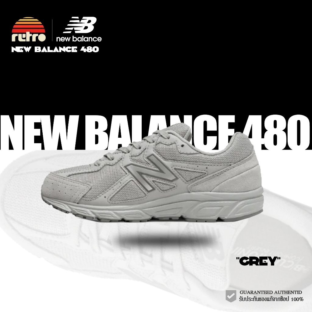 100% ของแท้ New Balance 480 W480SS5 รองเท้า