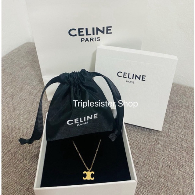 เครื่องประดับ CELINE แหวน สร้อยคอ แฟชั่นไฮเอนท์ แบบขายแยก หรือพร้อมอุปกรณ์