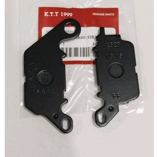 ผ้าเบรคหน้า GRAND FILANO/FILANO/Q-BIX /FINN NEW/N-MAX 155/AEROX 155/SPARK115i/FINO125i ใช้ได้หลายรุ่น รหัส 52B - รูปที่ 3