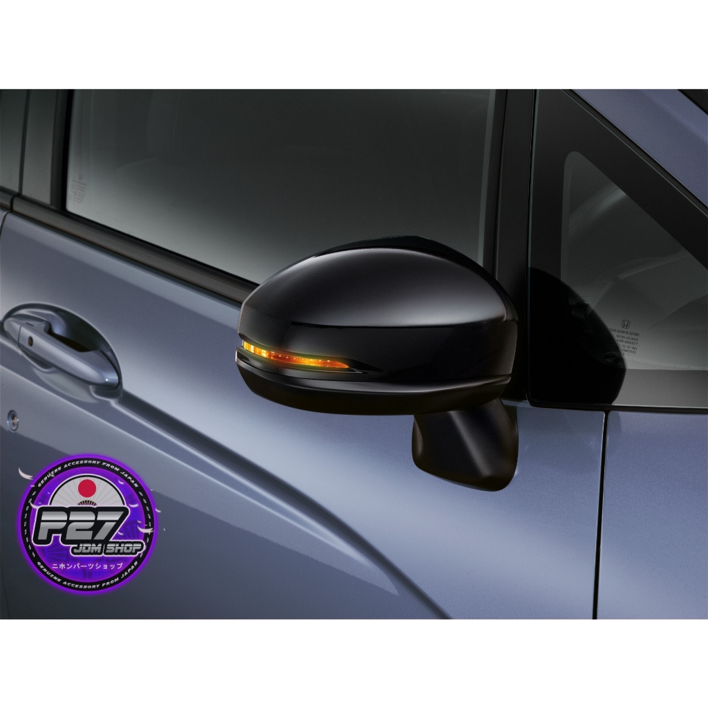 [ ของใหม่แท้ 100% ] ฝาครอบกระจกมองข้าง ดำเงา RS ตรงรุ่น Honda Jazz GK '14-24 สินค้าแท้ 100%