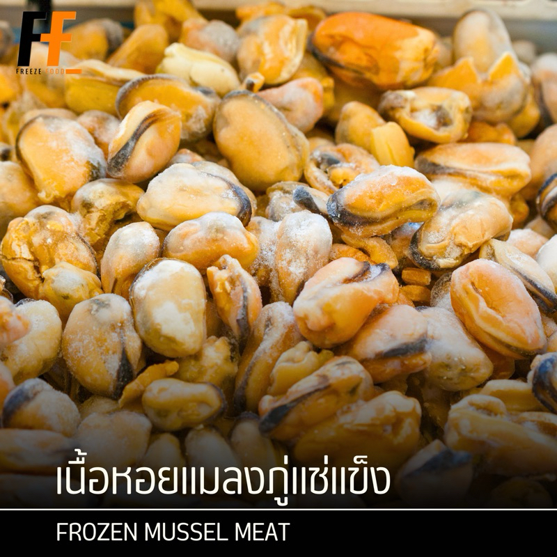 1kg./pack เนื้อหอยแมลงภู่แช่แข็ง Frozen Mussel Meat
