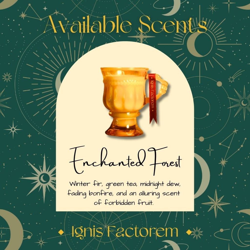Ignis Factorem เทียนหอมไขถั่วเหลือง กลิ่น Enchanted Forest