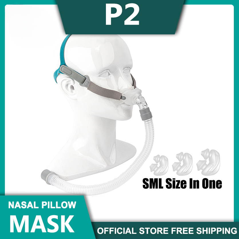 P2 Nasal Pillow CPAP Mask Silicone SML Size All In