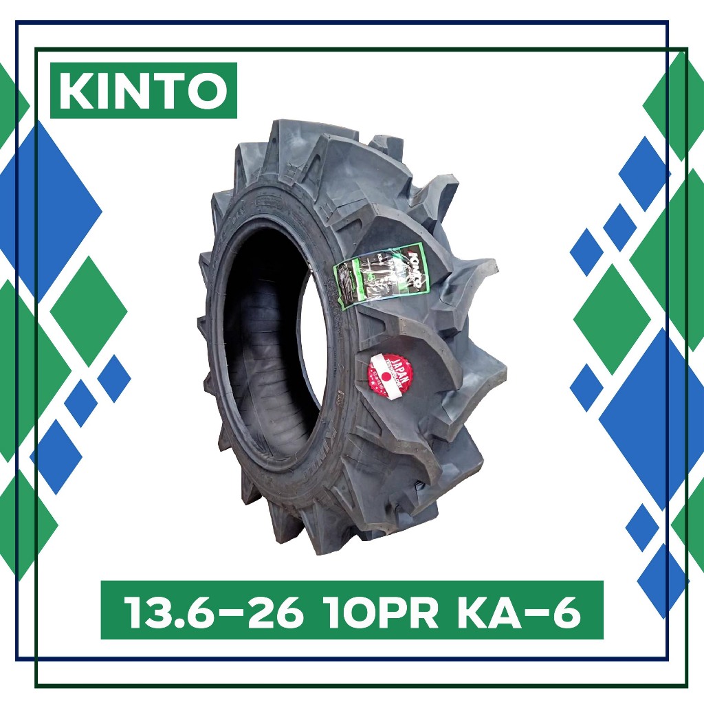 ยางรถไถ 13.6-26 KINTO 10PR KA-6