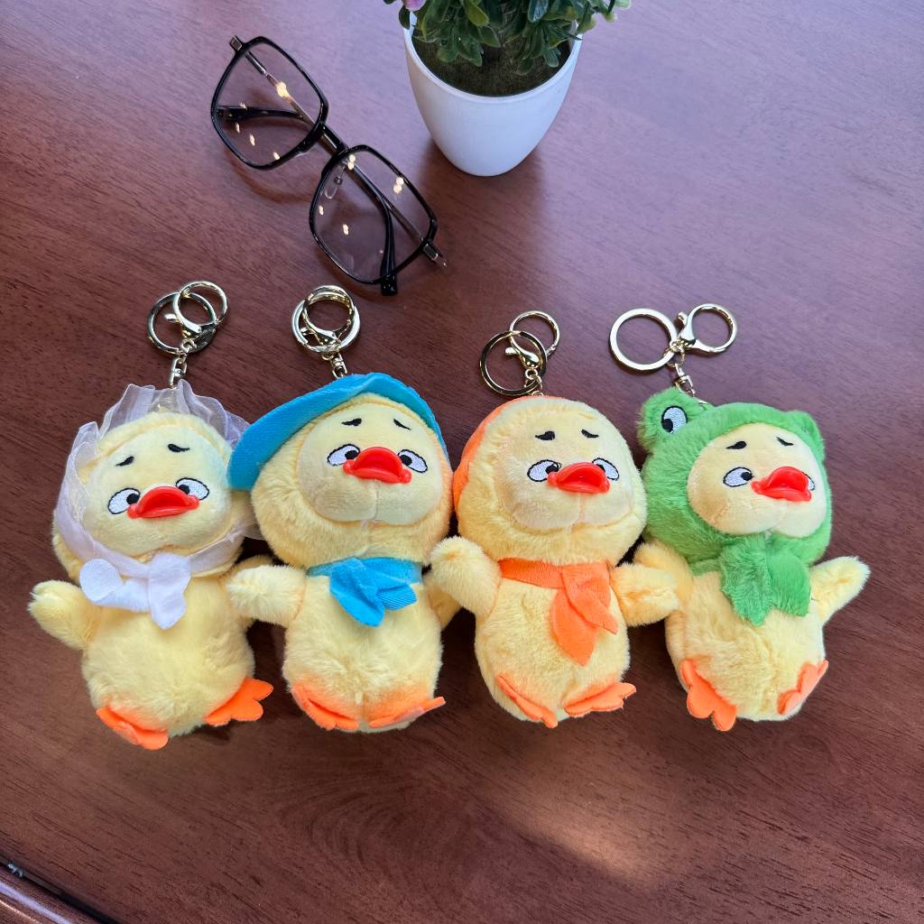 DuckDuck พวงกุญแจน้องเป็ด 700หน้าบึ้งมีหลายแบบ สินค้าพร้อมส่งในไทย
