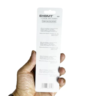 ถ่านกระดุม ถ่านไบออส ถ่านลิเธียม LITHIUM CR2032 (ขายยกแผง5ก้อน) นาฬิกา รีโมท เครื่องชั่ง ของเล่น