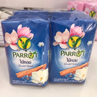 [ แพ็ค 6 ก้อน ] สบู่นกแก้ว Parrot 6 ก้อน ขนาด 55 g