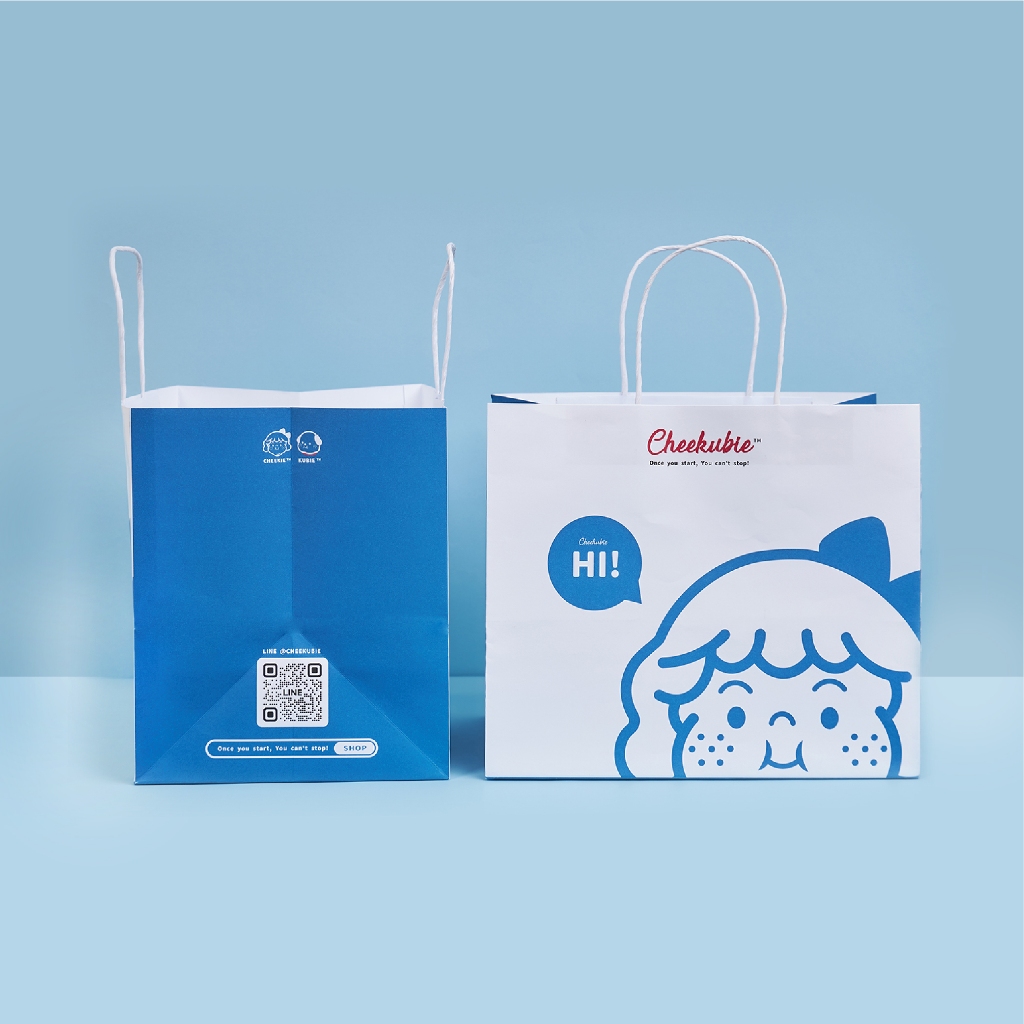 Cheekubie Paper Bag (ถุงกระดาษ Cheekubie)